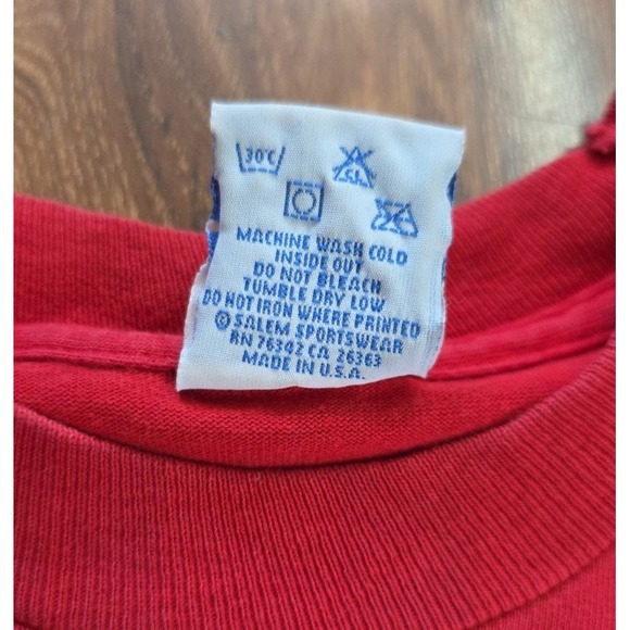 Vintage Salem‎ San Francisco 49ers All Over Double Sided T Shirt Medium NFL - Picture 9 of 15